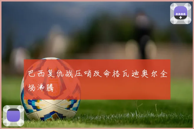 巴西复仇战压哨改命格瓦迪奥尔全场沸腾