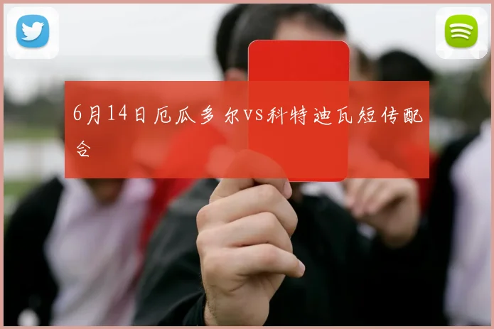 6月14日厄瓜多尔vs科特迪瓦短传配合